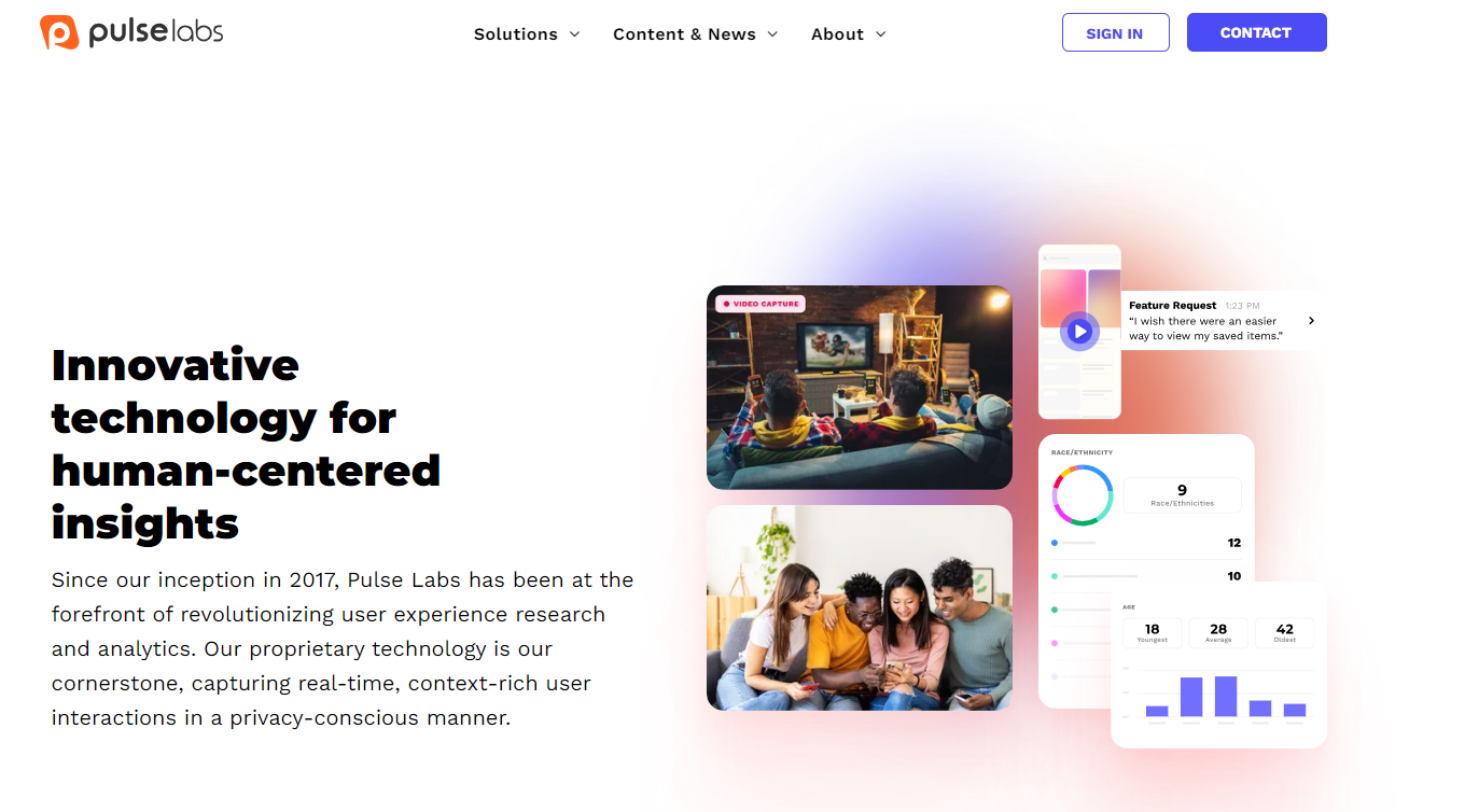 Pulse Labs - Innovative UX Research Platform